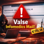 Pas op valse Infomedics-mail met “openstaande rekening” (€115,14)