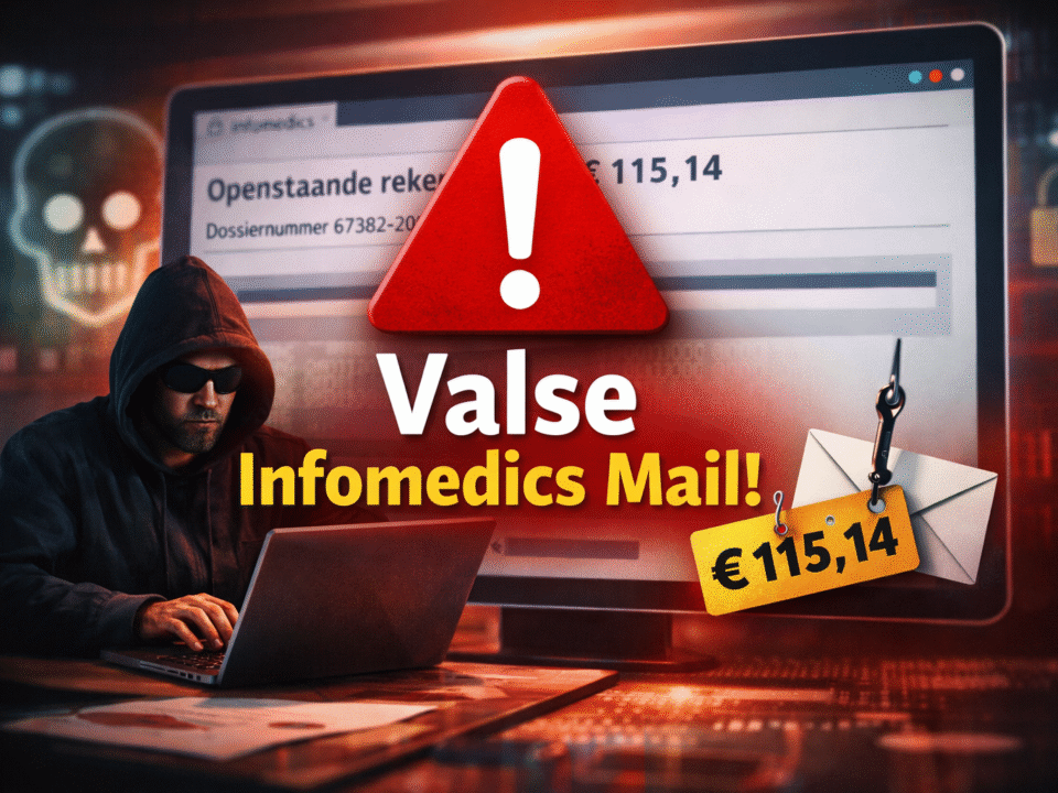 Pas op valse Infomedics-mail met “openstaande rekening” (€115,14)