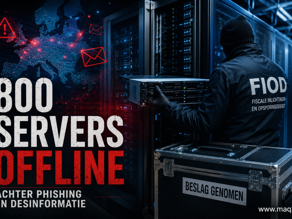 FIOD haalt 800 servers offline achter phishing en desinformatie
