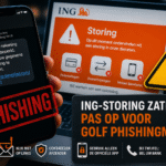 ING-storing zaterdag pas op voor golf phishingmails