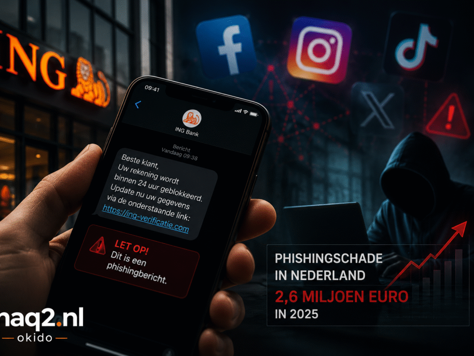 Phishingschade in Nederland verdrievoudigd naar 2,6 miljoen euro